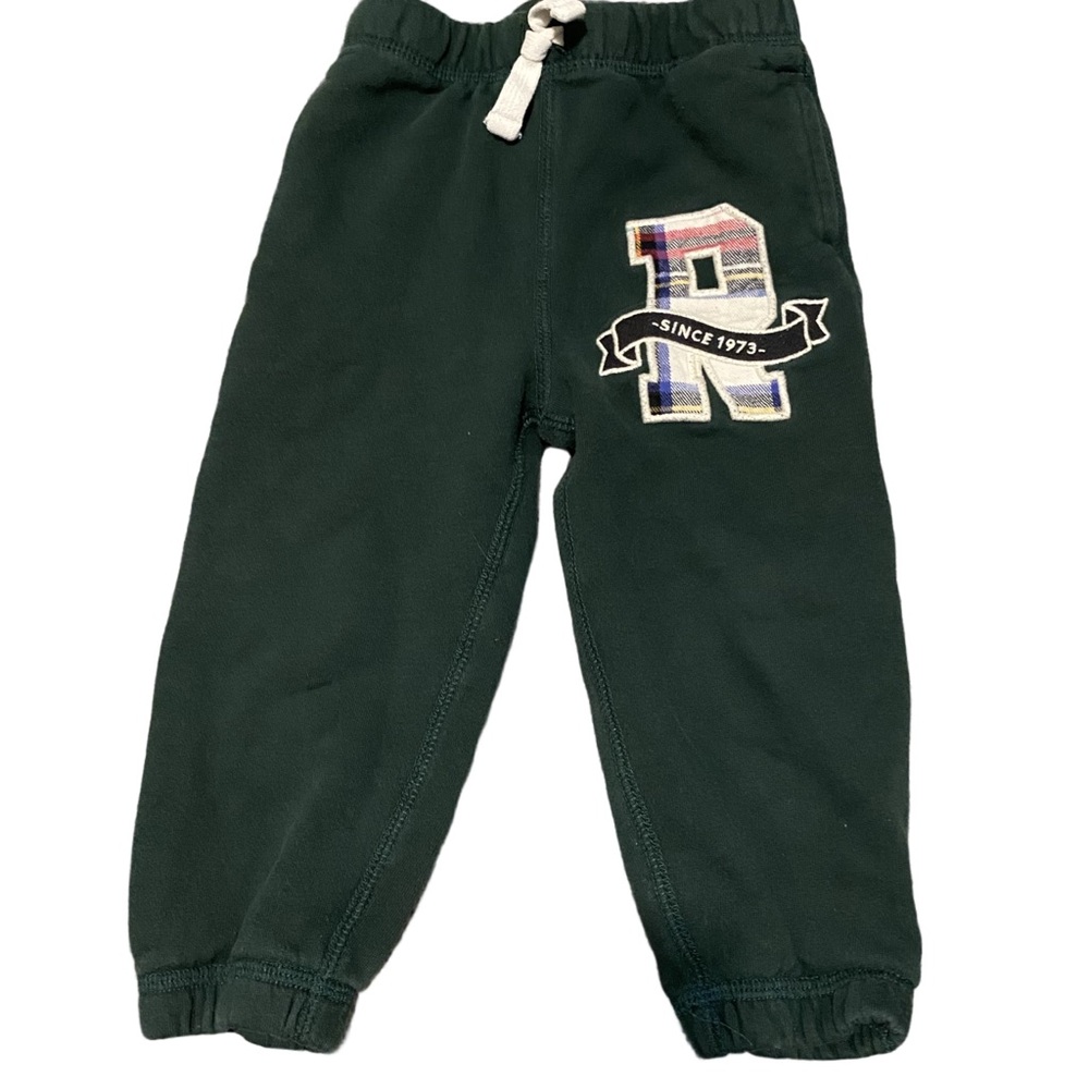 Roots Baby XL 18-24 m Jogger Pants Green Sweatpants Boy Clothing 4/$20 🛑
